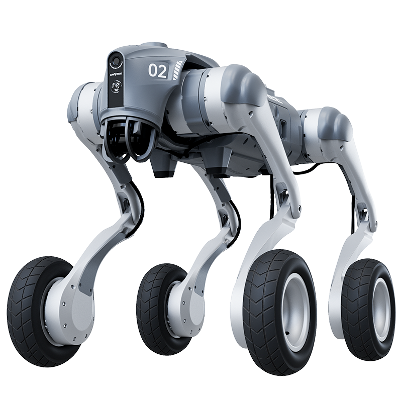 Unitree Go2-W filo robot